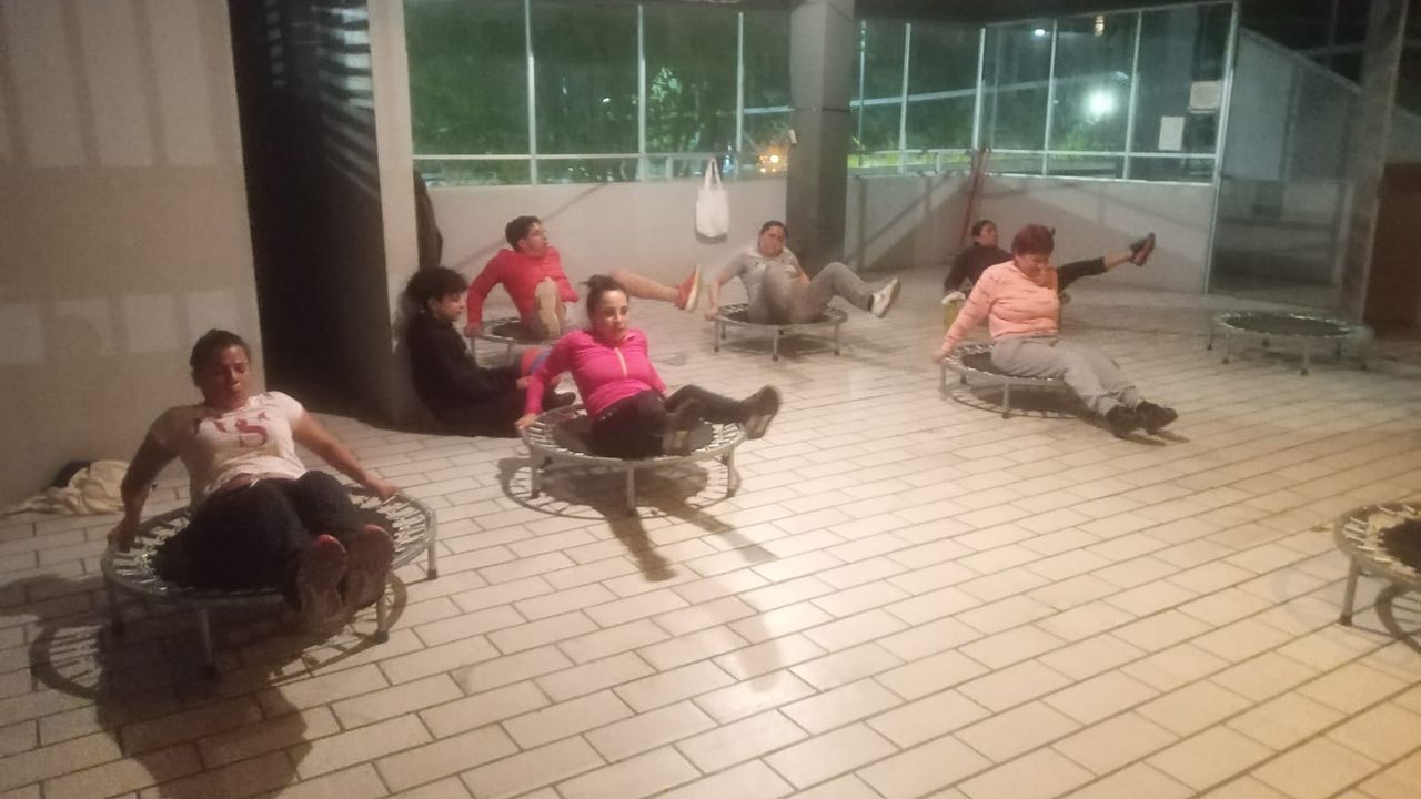 Imagem da estrutura da academia