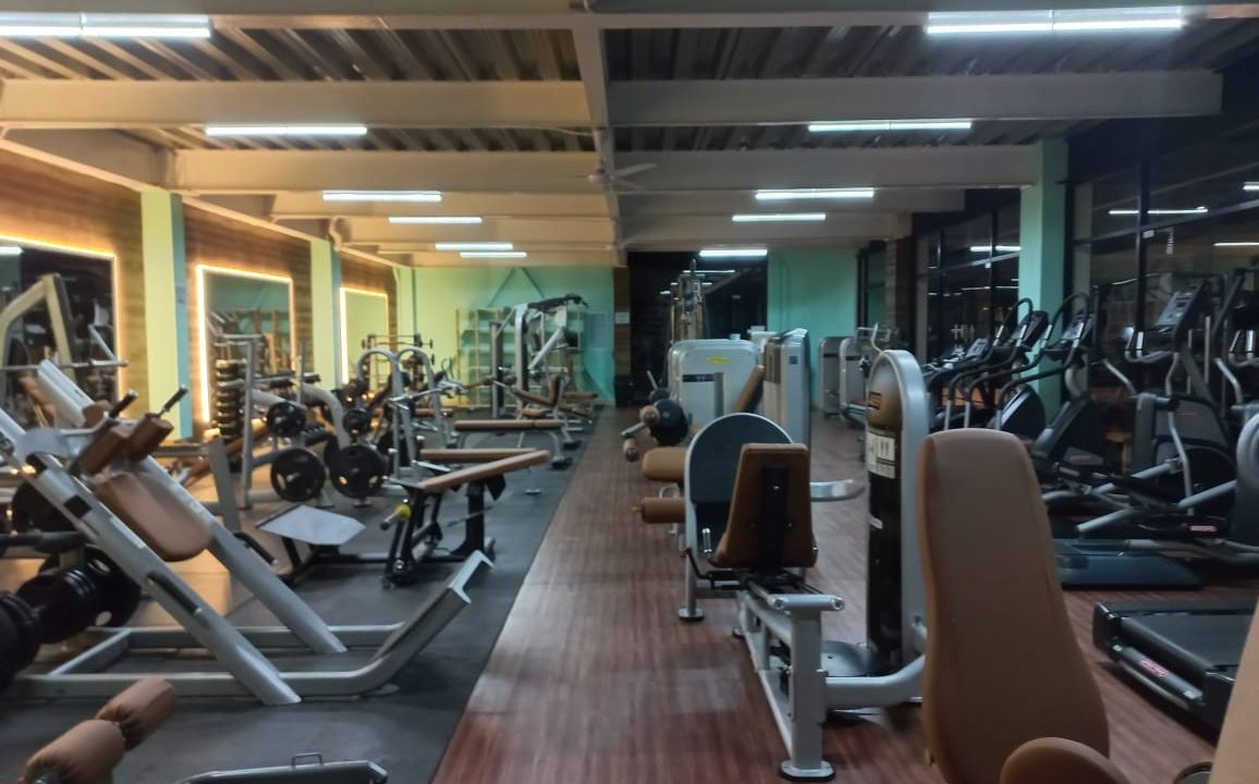 Imagem da estrutura da academia