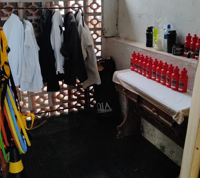 Imagem da estrutura da academia