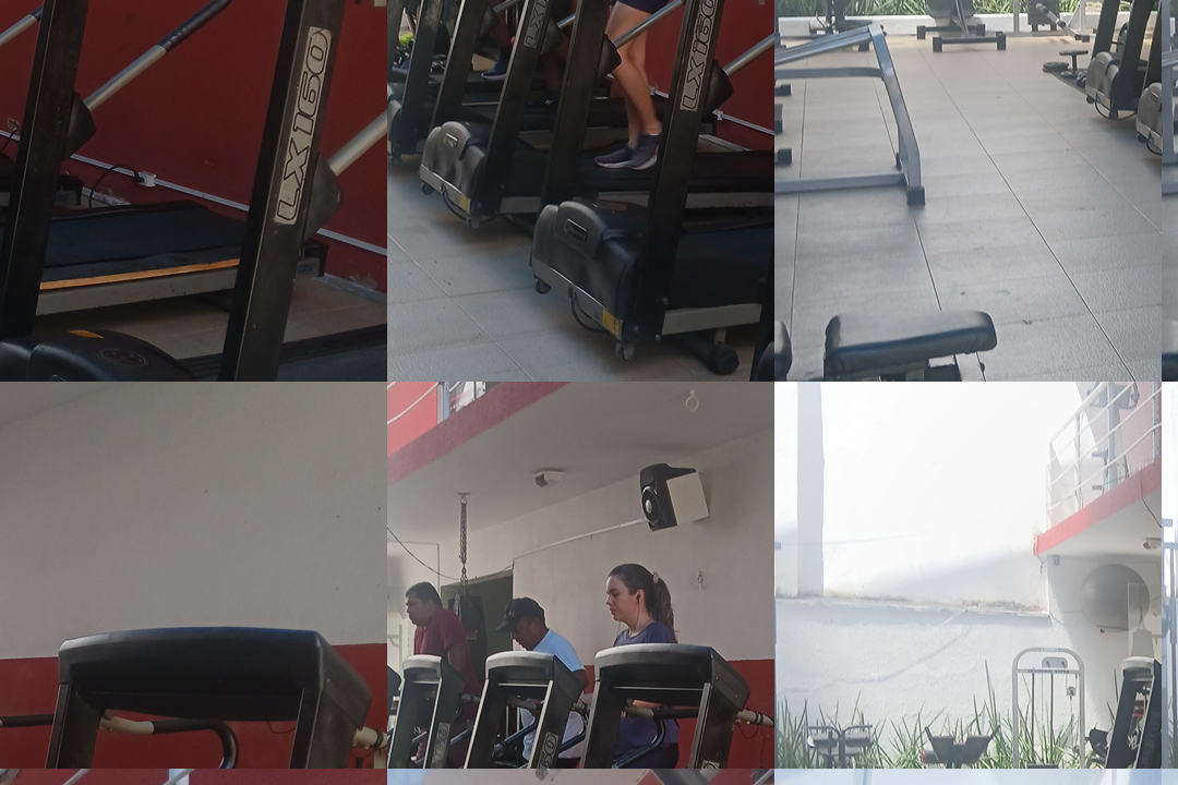 Imagem da estrutura da academia