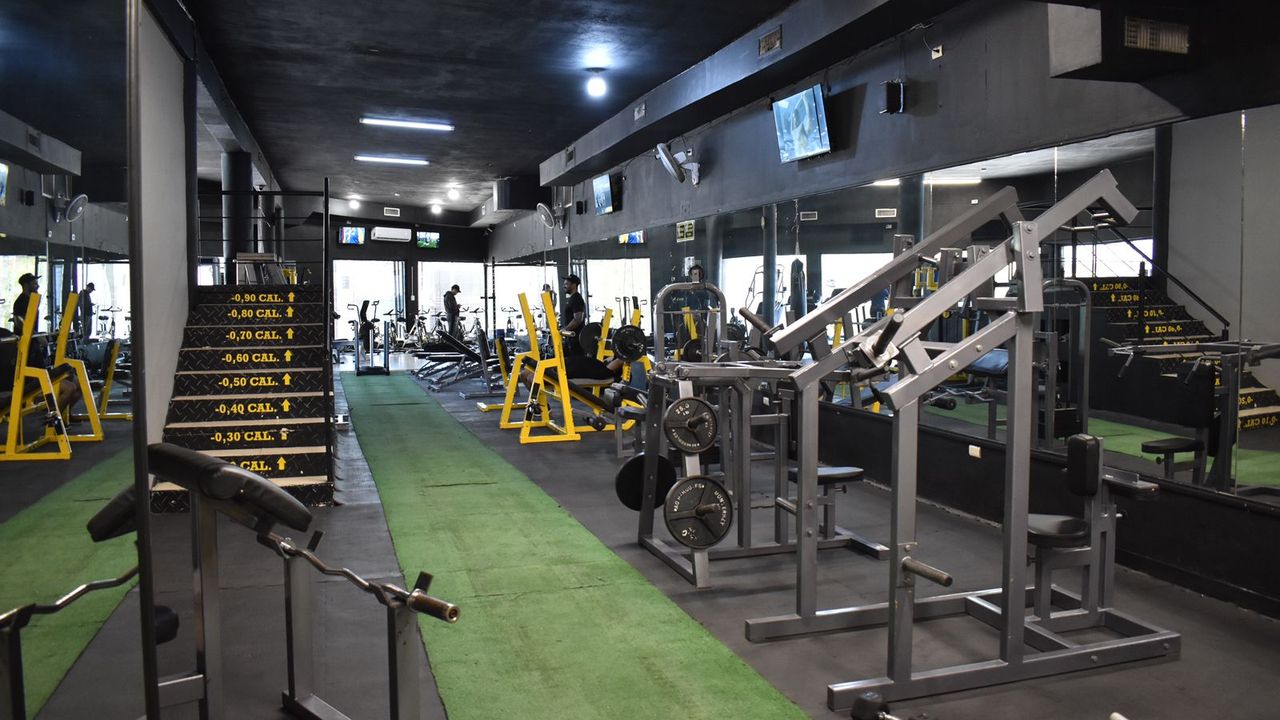 Imagem da estrutura da academia