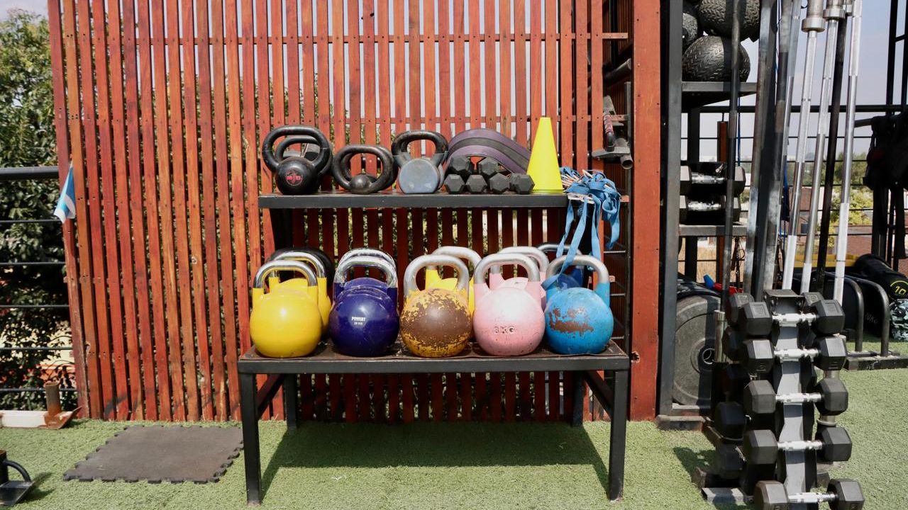 Imagem da estrutura da academia