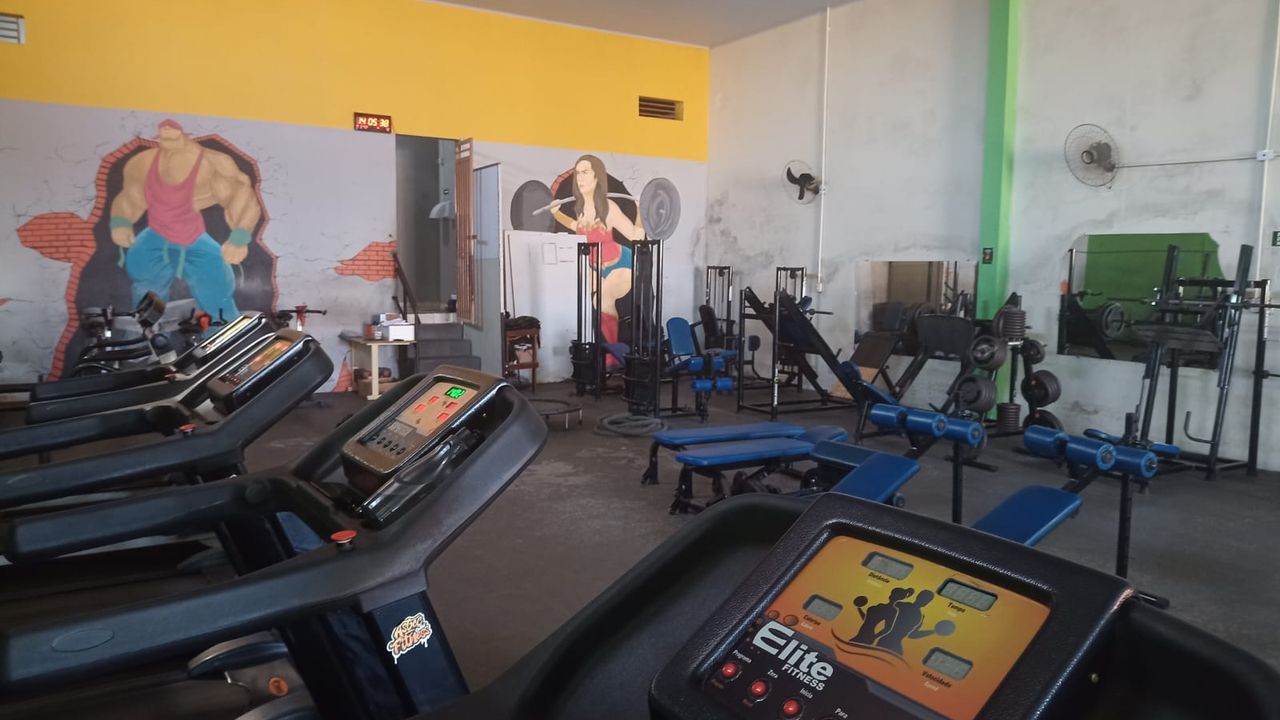 Imagem da estrutura da academia