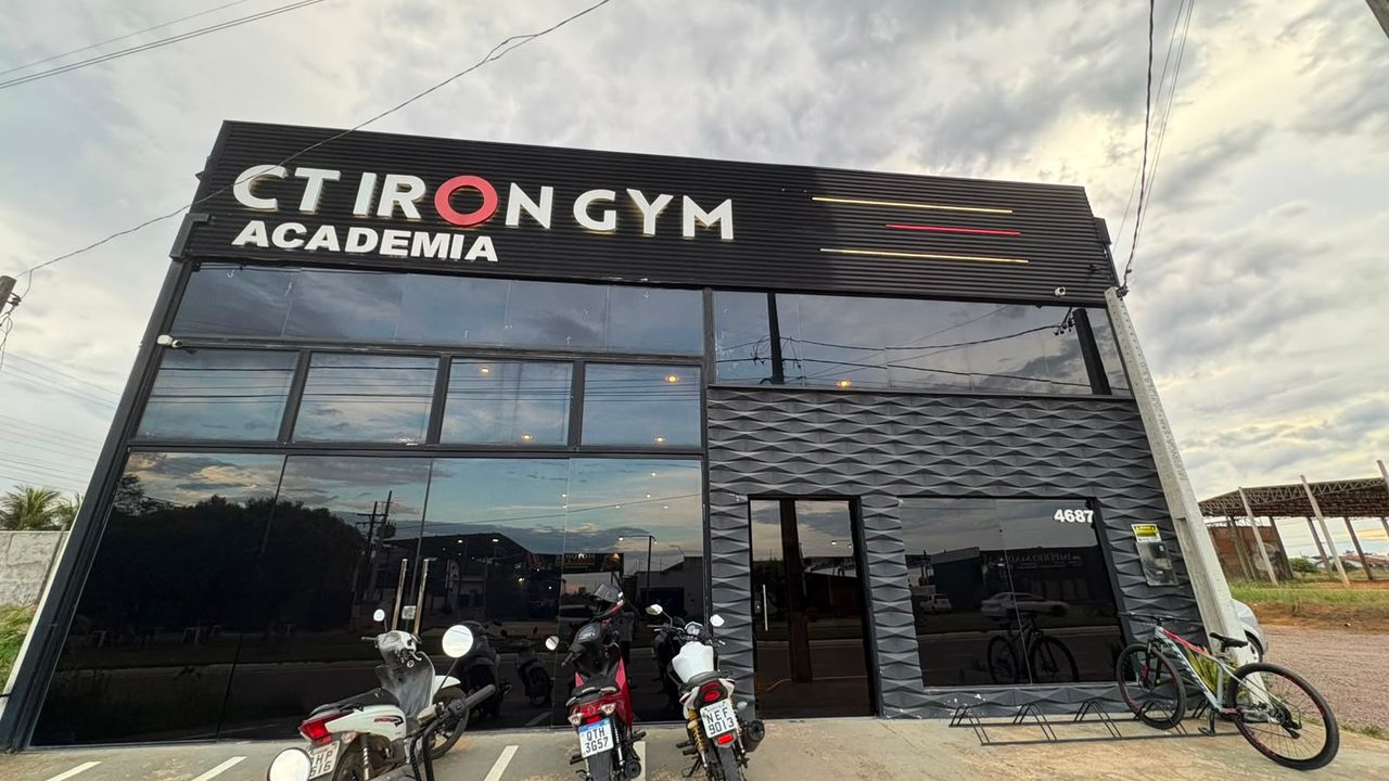 Imagem da estrutura da academia