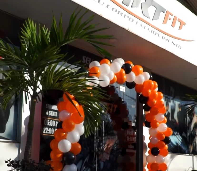 Imagem da estrutura da academia