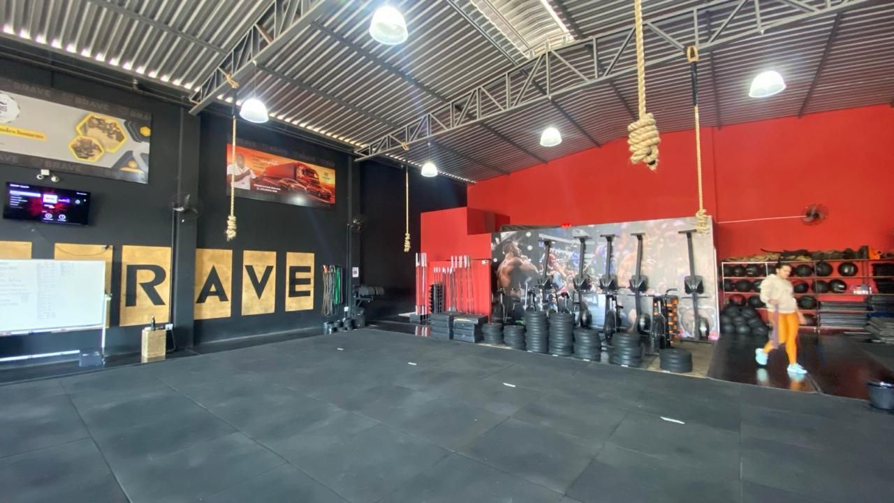Imagem da estrutura da academia