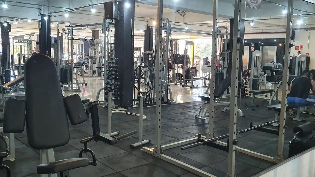 Imagem da estrutura da academia