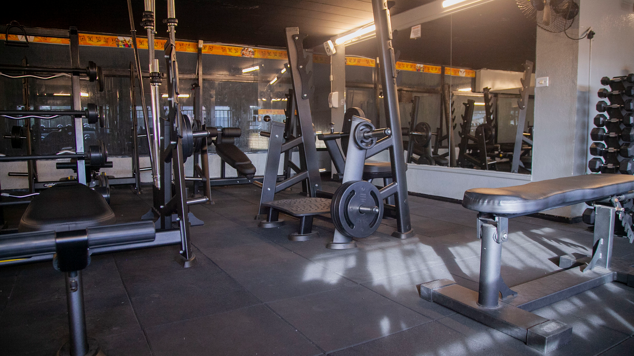 Imagem da estrutura da academia