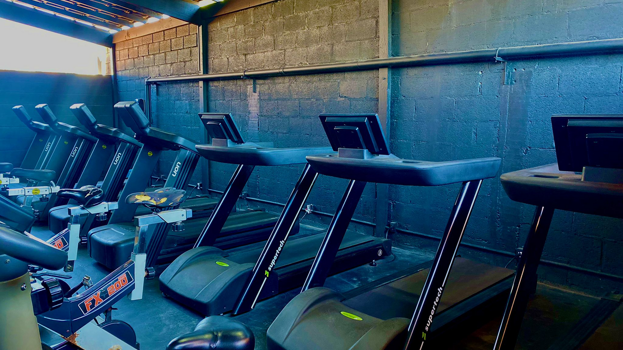 Imagem da estrutura da academia