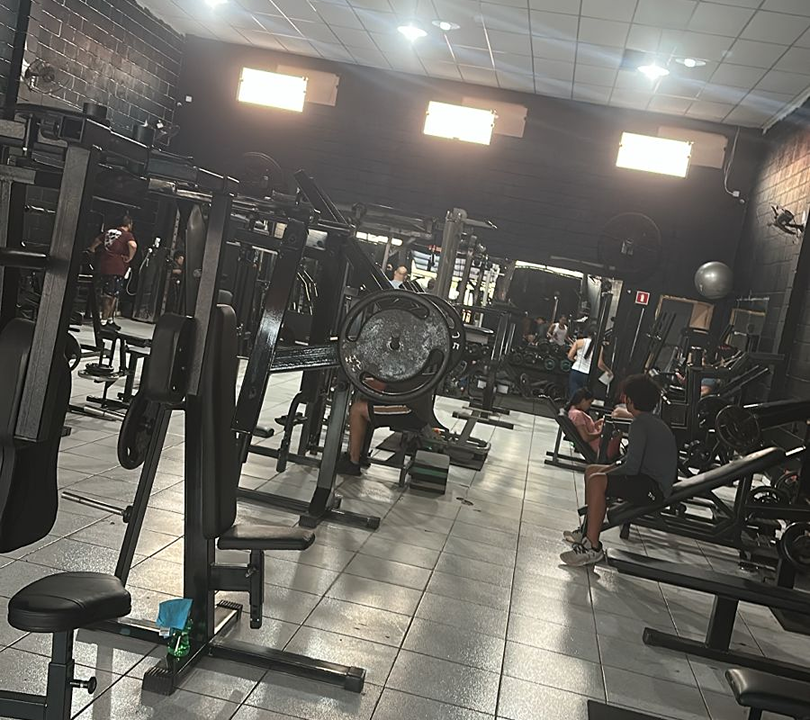 Imagem da estrutura da academia