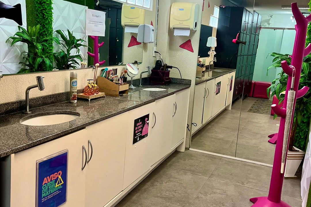 Imagem da estrutura da academia