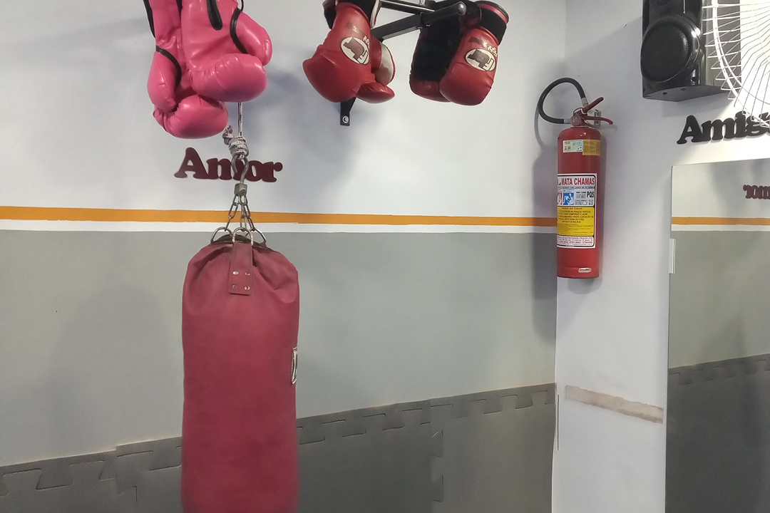 Imagem da estrutura da academia