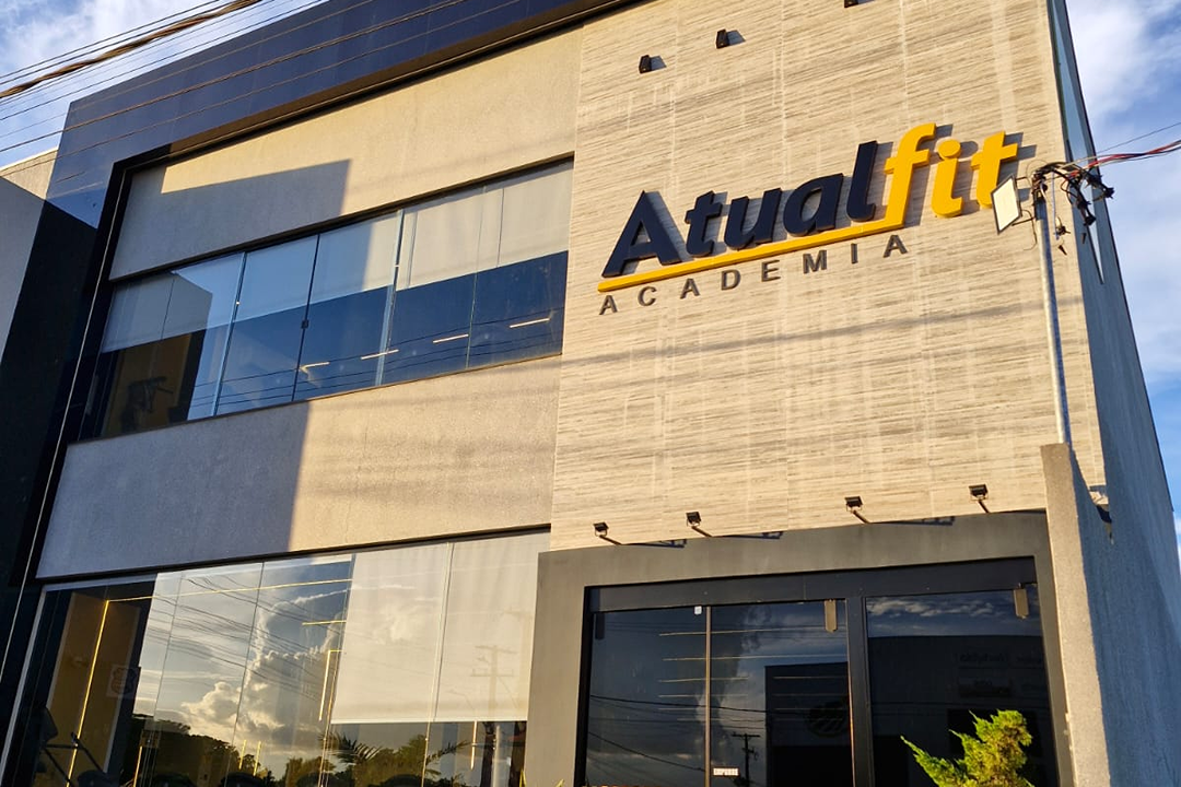 Imagem da estrutura da academia