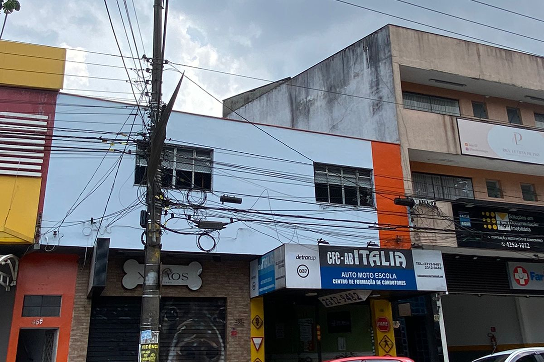 Imagem da estrutura da academia