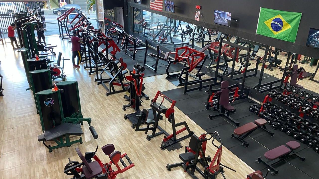 Imagem da estrutura da academia