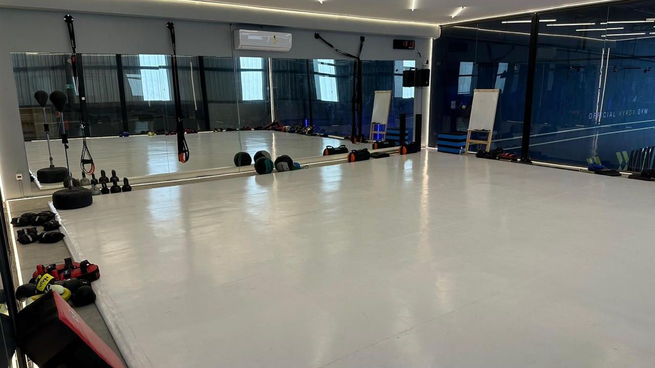 Imagem da estrutura da academia