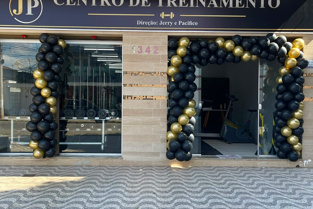 Imagem da estrutura da academia