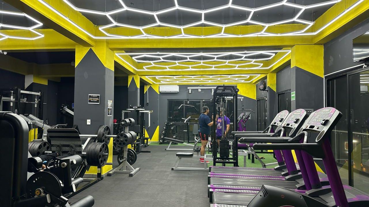 Imagem da estrutura da academia