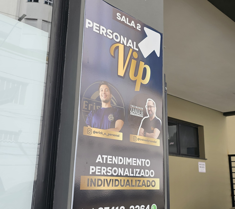 Imagem da estrutura da academia
