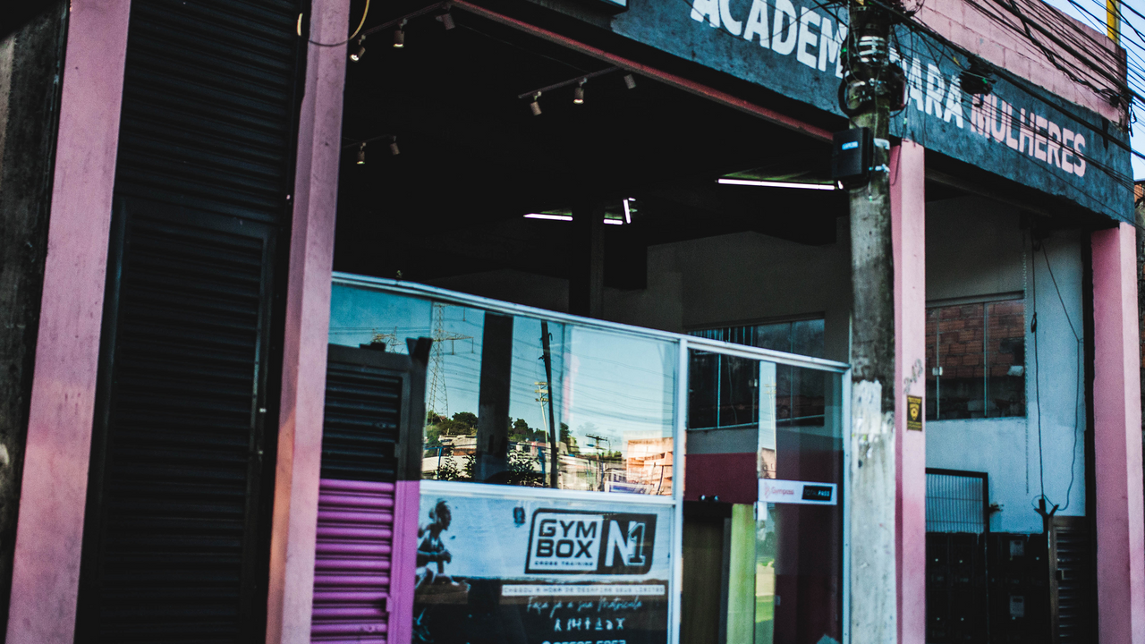 Imagem da estrutura da academia