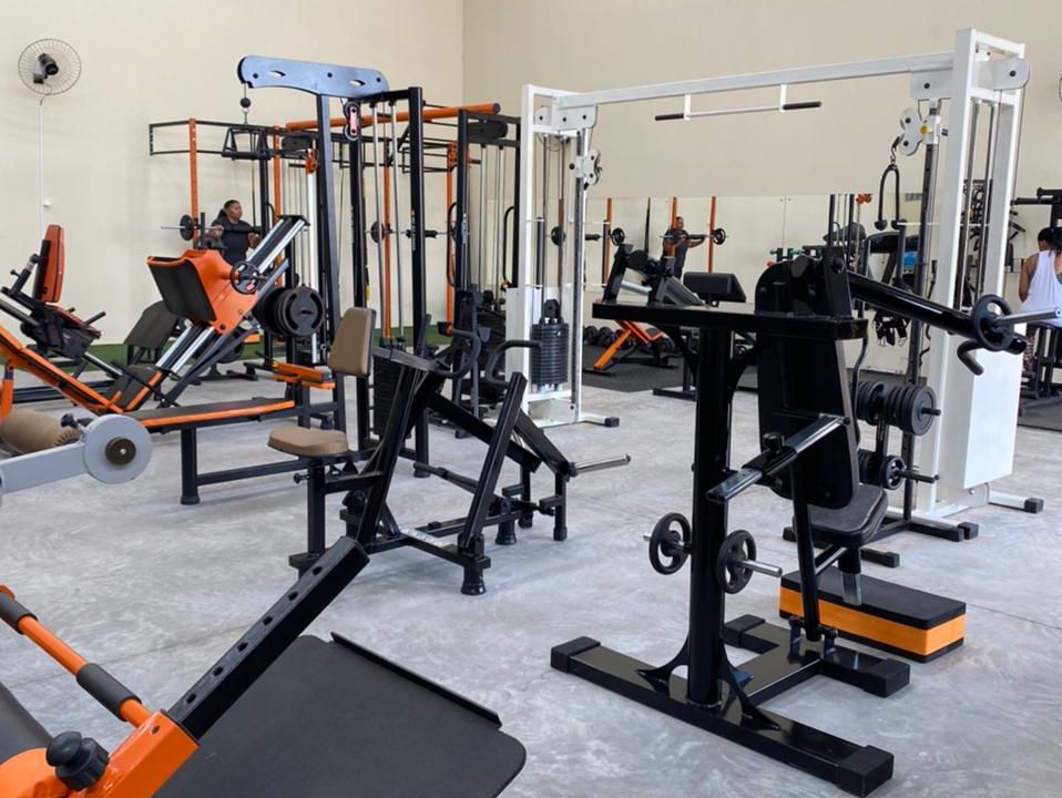 Imagem da estrutura da academia