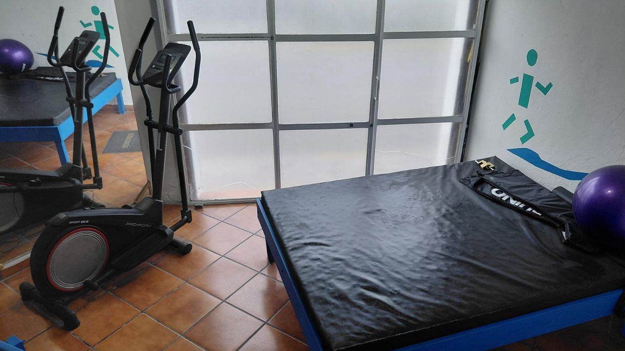 Imagem da estrutura da academia