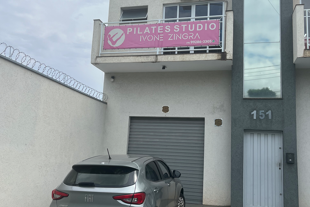 Imagem da estrutura da academia