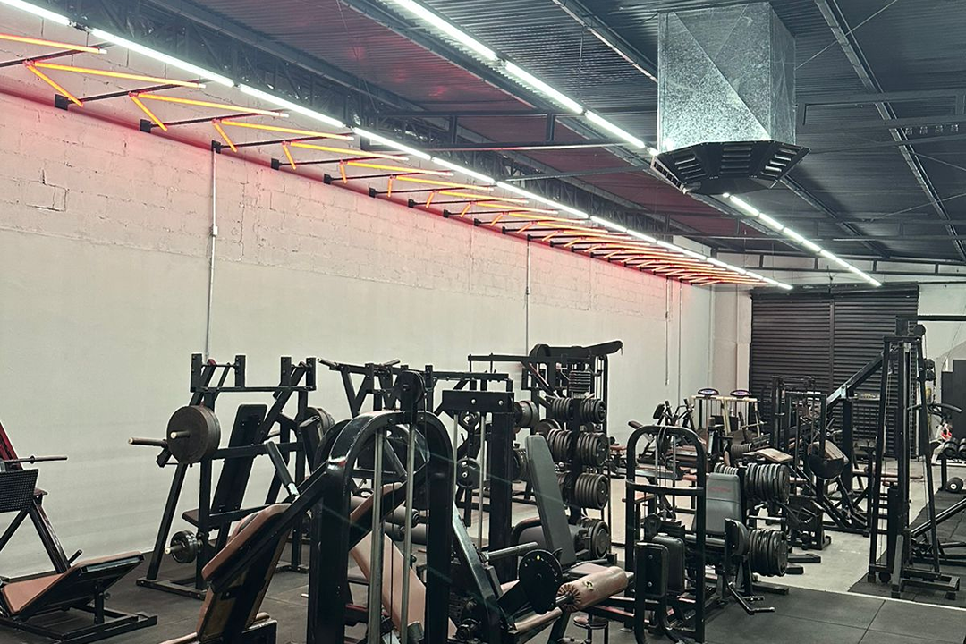 Imagem da estrutura da academia