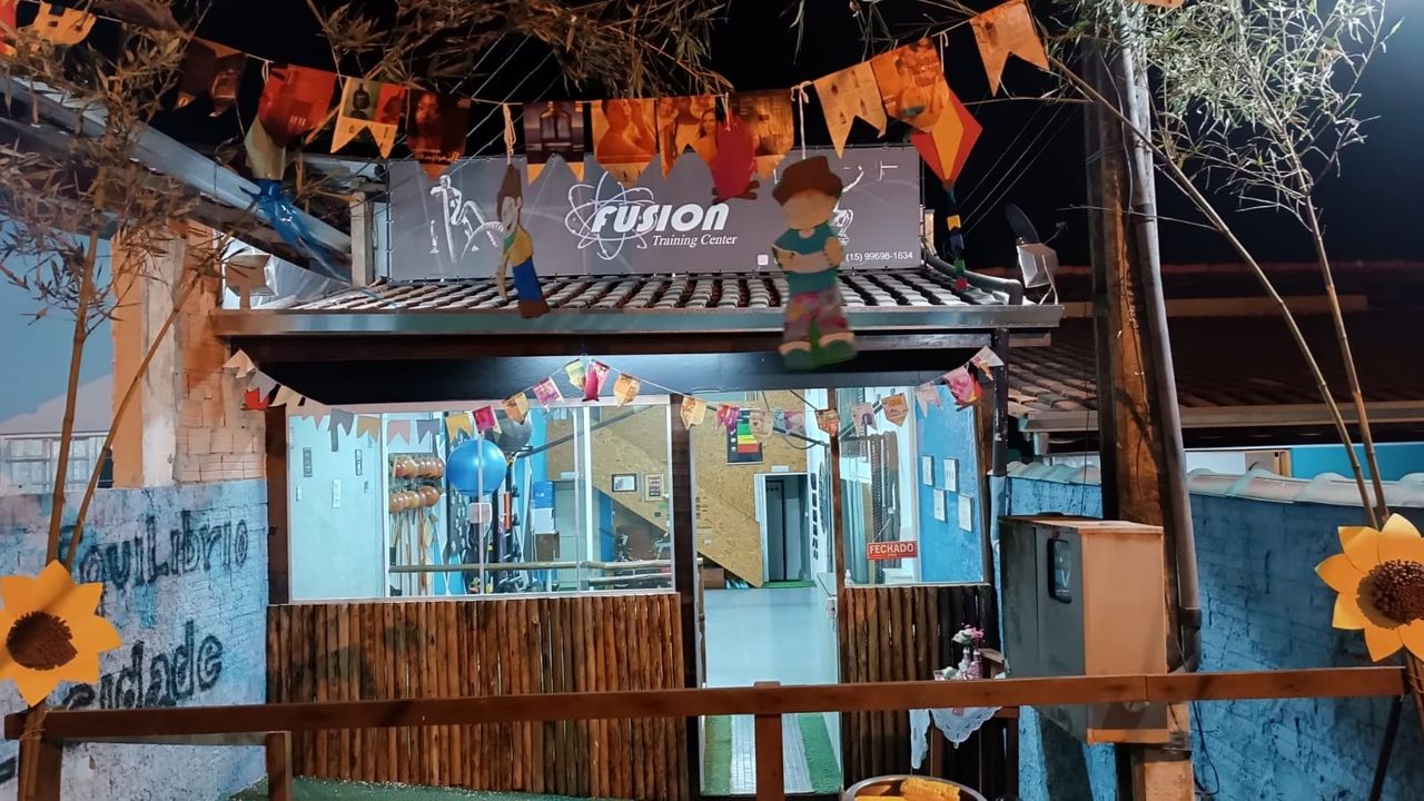 Imagem da estrutura da academia