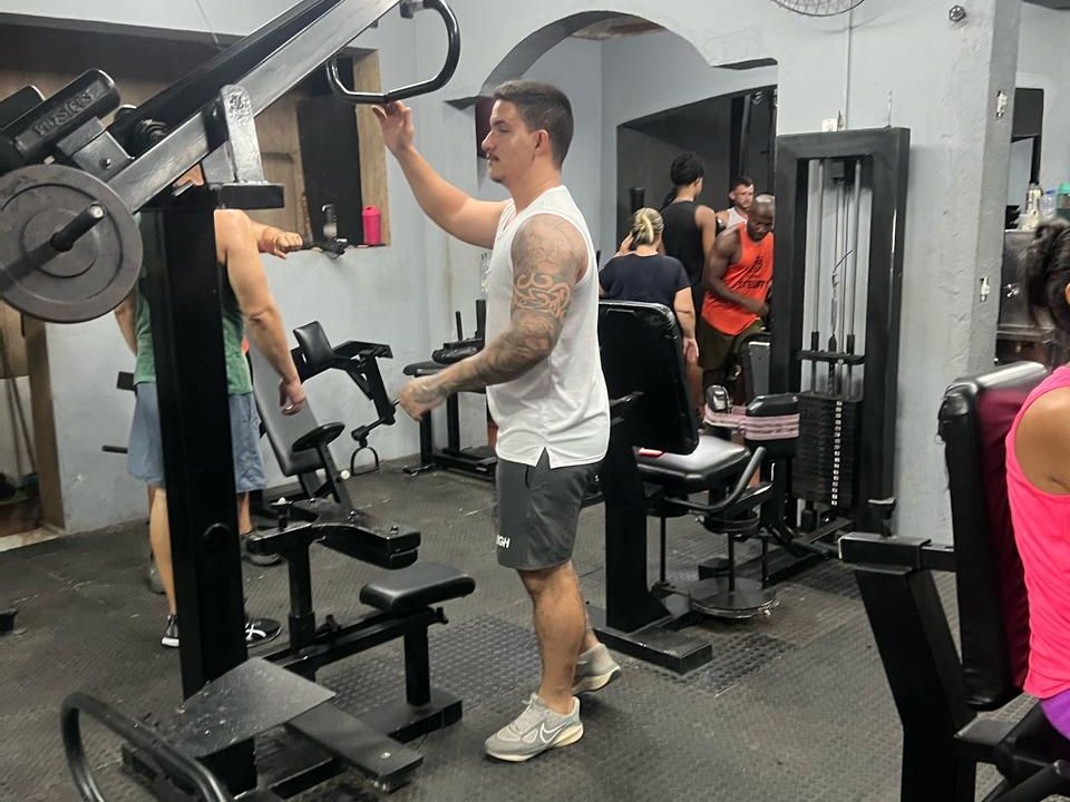 Imagem da estrutura da academia