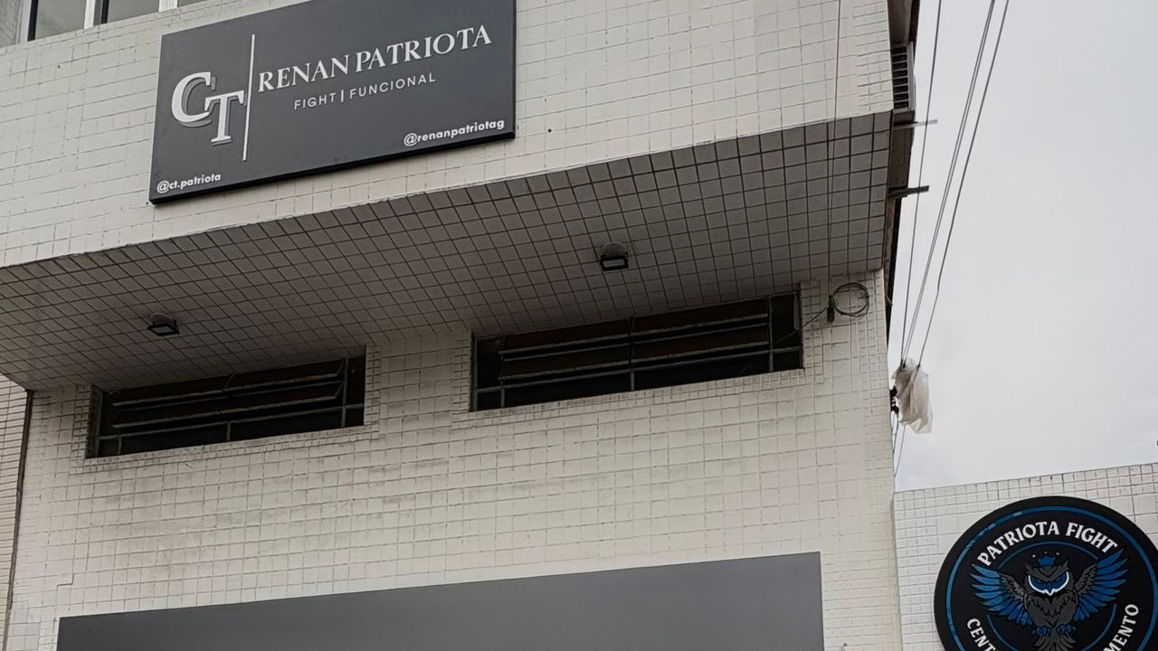 Imagem da estrutura da academia