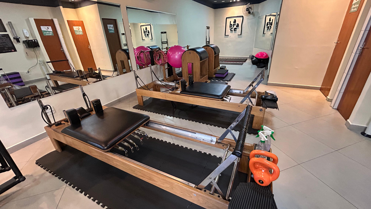 Imagem da estrutura da academia