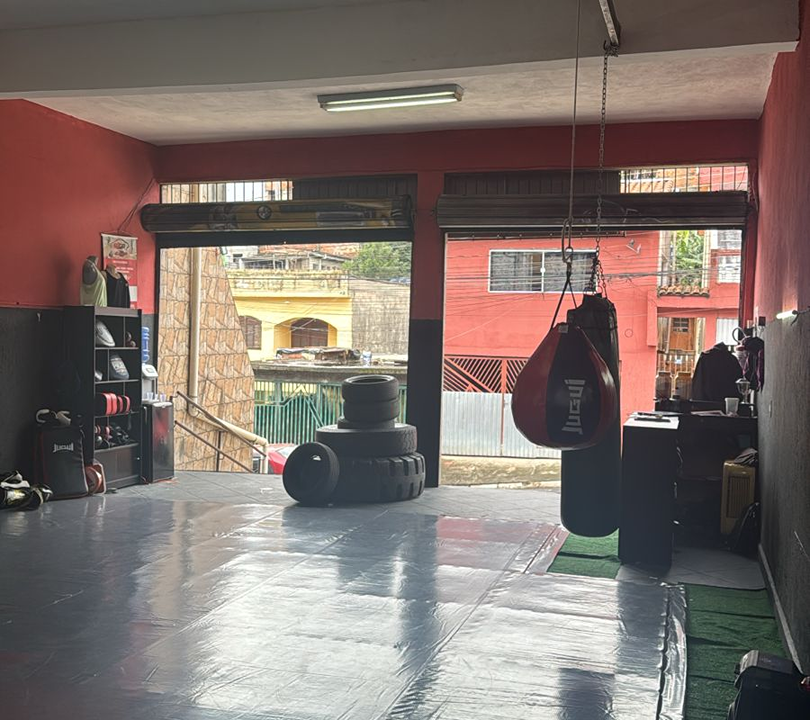 Imagem da estrutura da academia