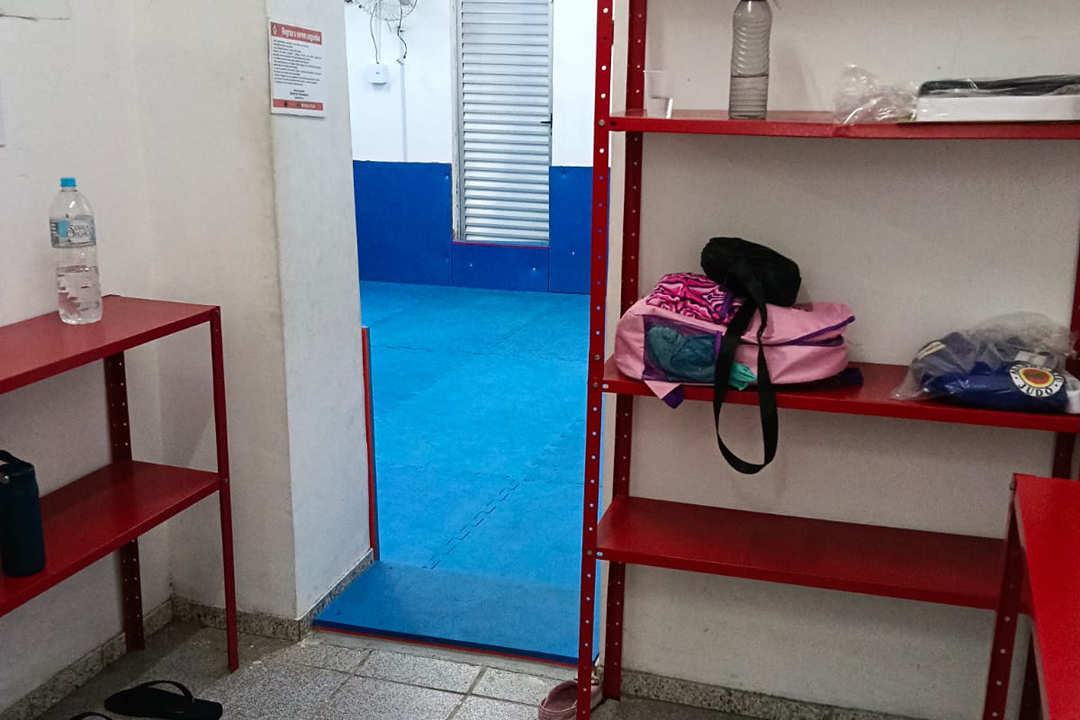 Imagem da estrutura da academia
