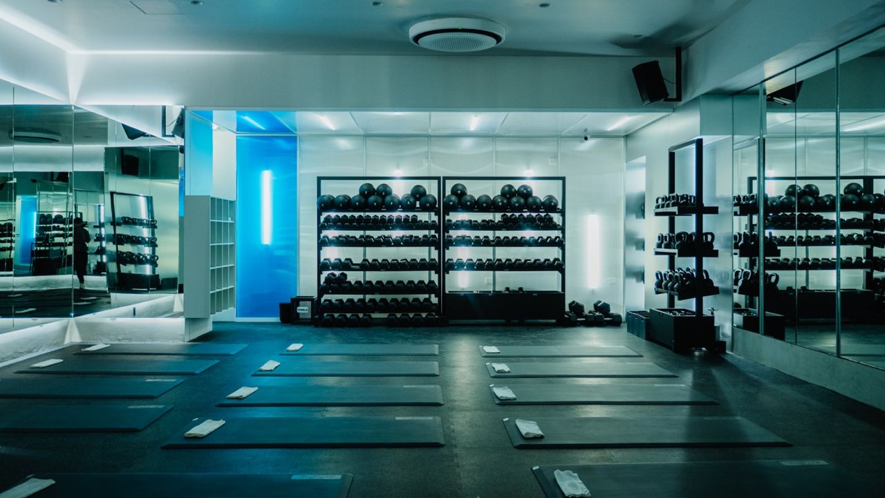 Imagem da estrutura da academia