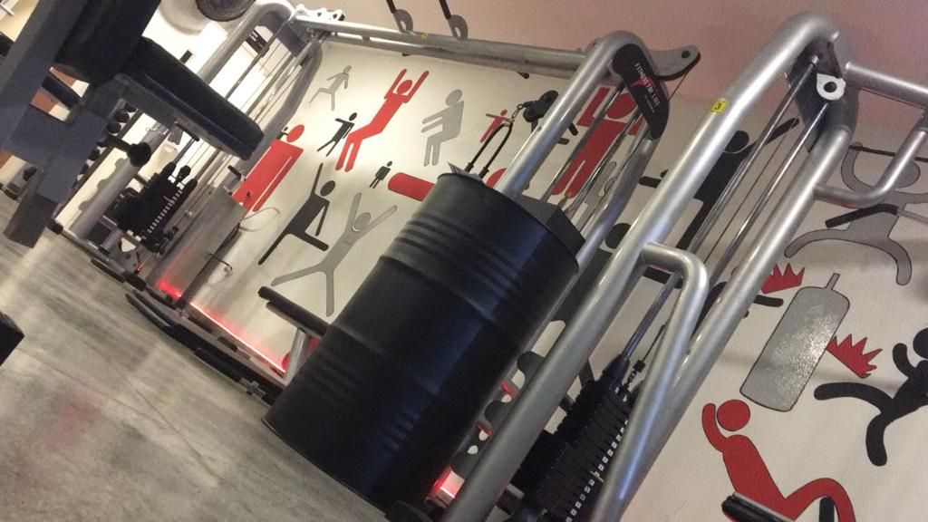 Imagem da estrutura da academia