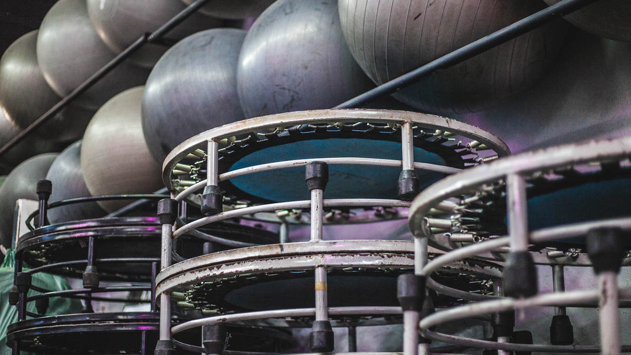 Imagem da estrutura da academia