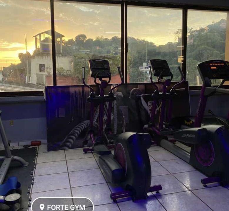 Imagem da estrutura da academia