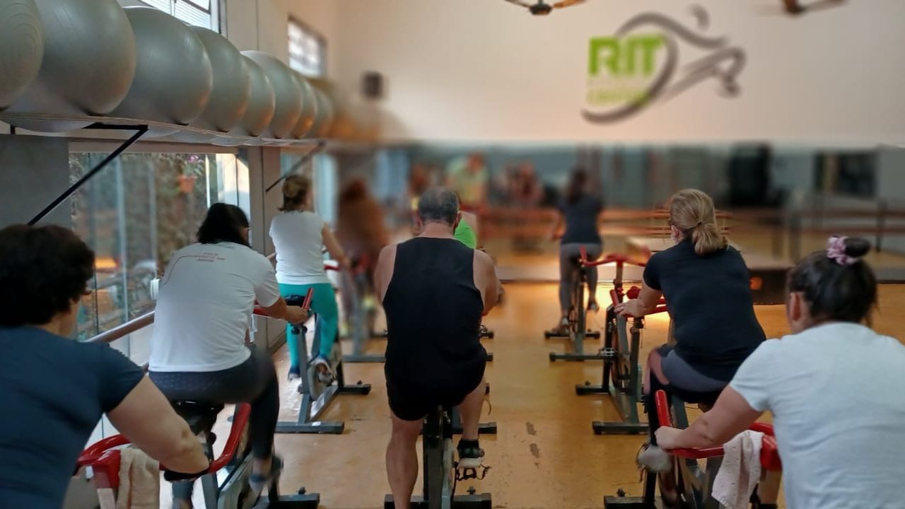 Imagem da estrutura da academia