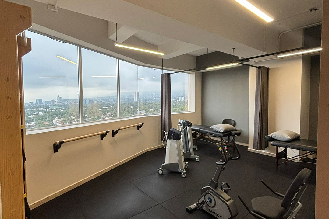 Imagem da estrutura da academia