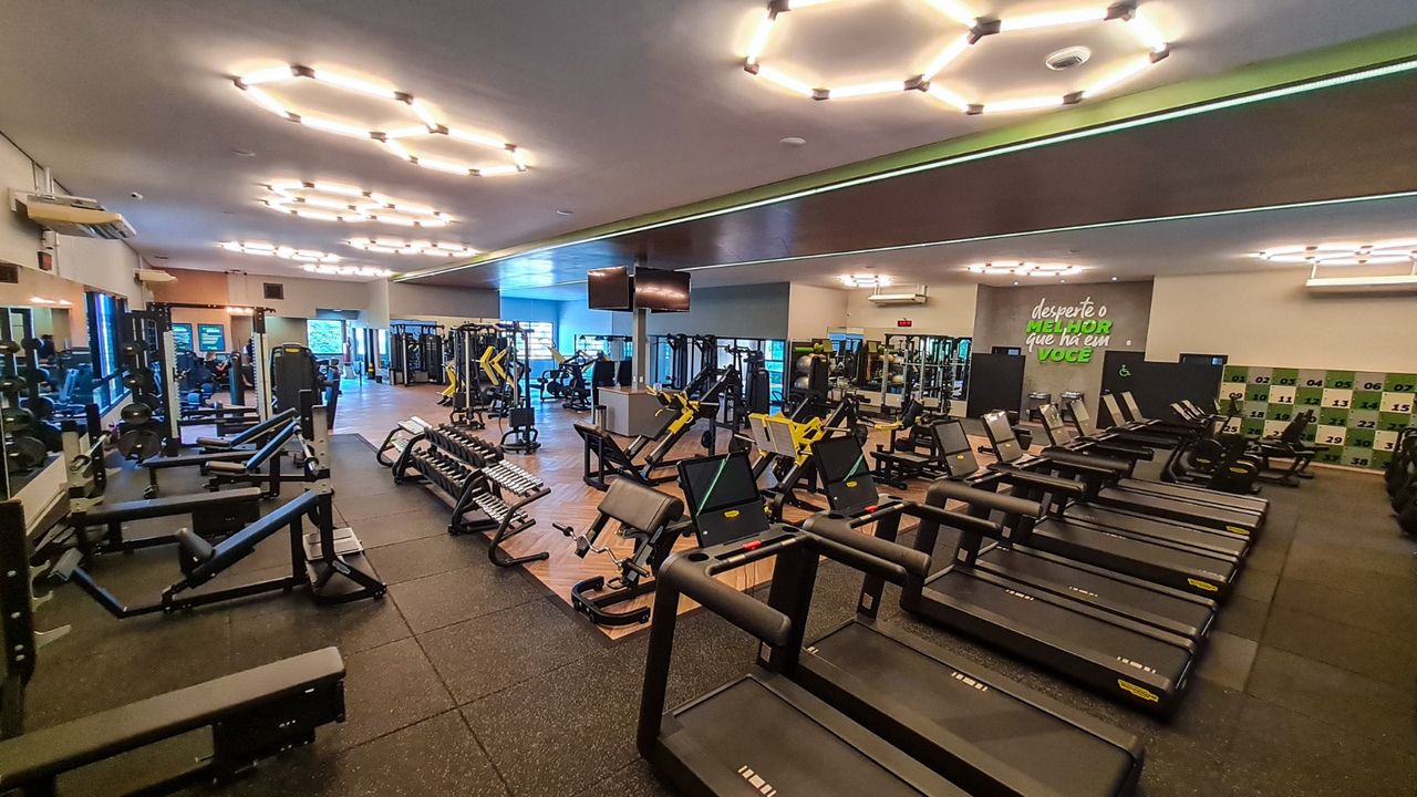 Imagem da estrutura da academia