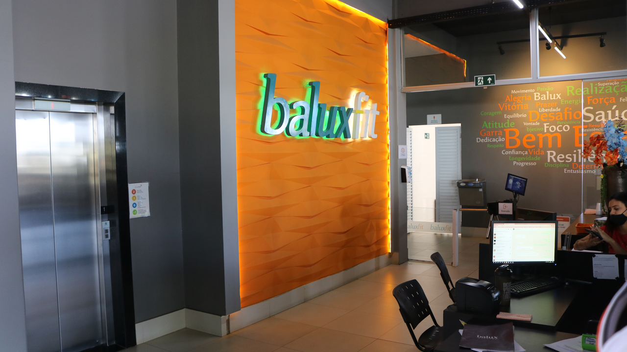 Imagem da estrutura da academia