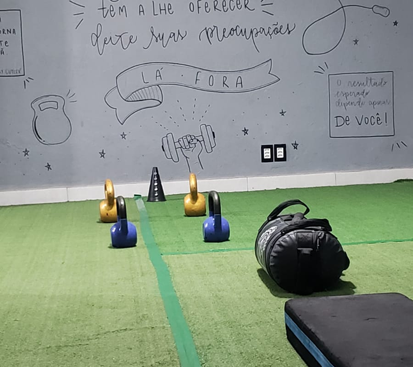 Imagem da estrutura da academia