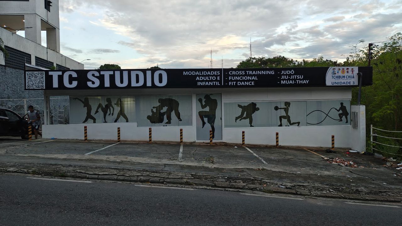 Imagem da estrutura da academia