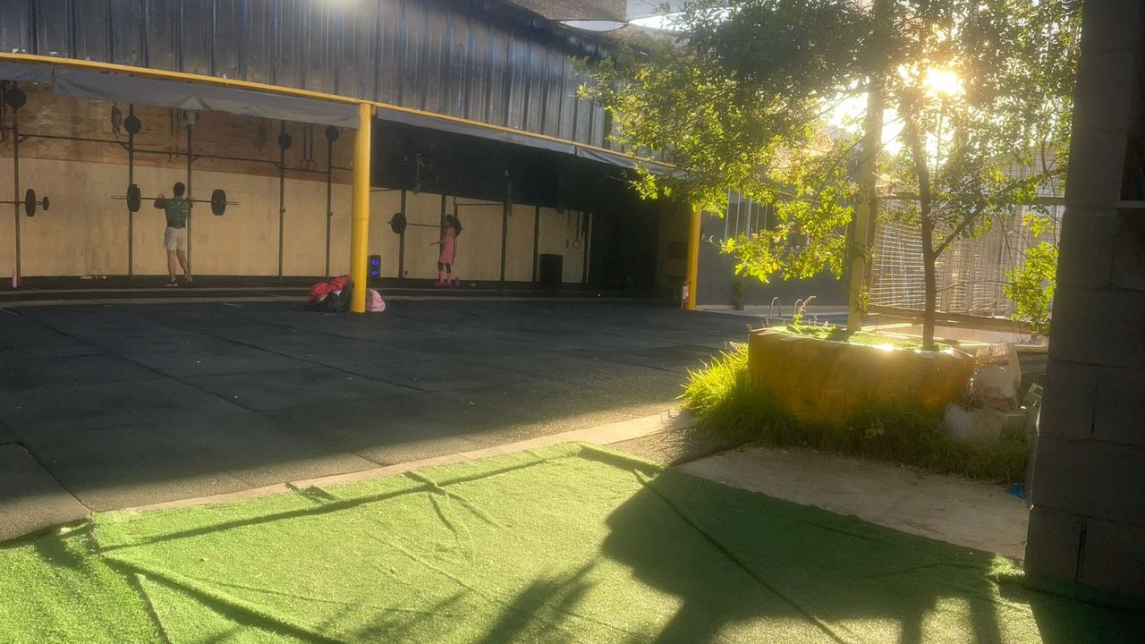 Imagem da estrutura da academia