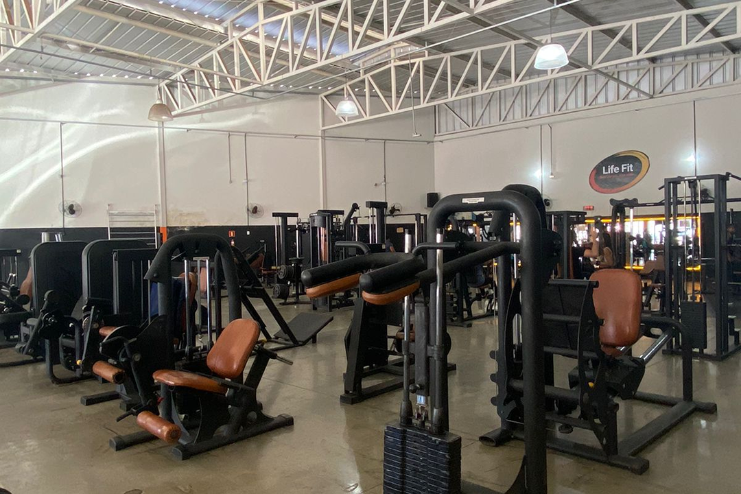 Imagem da estrutura da academia