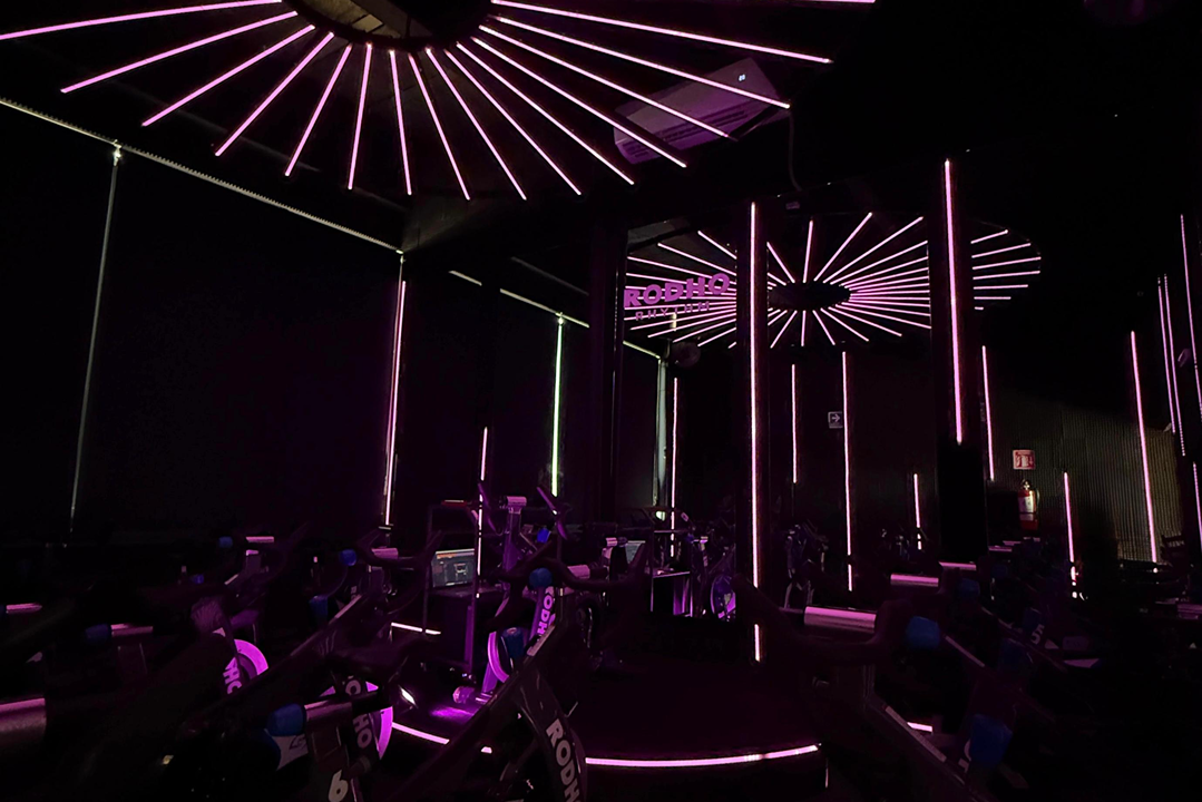 Imagem da estrutura da academia