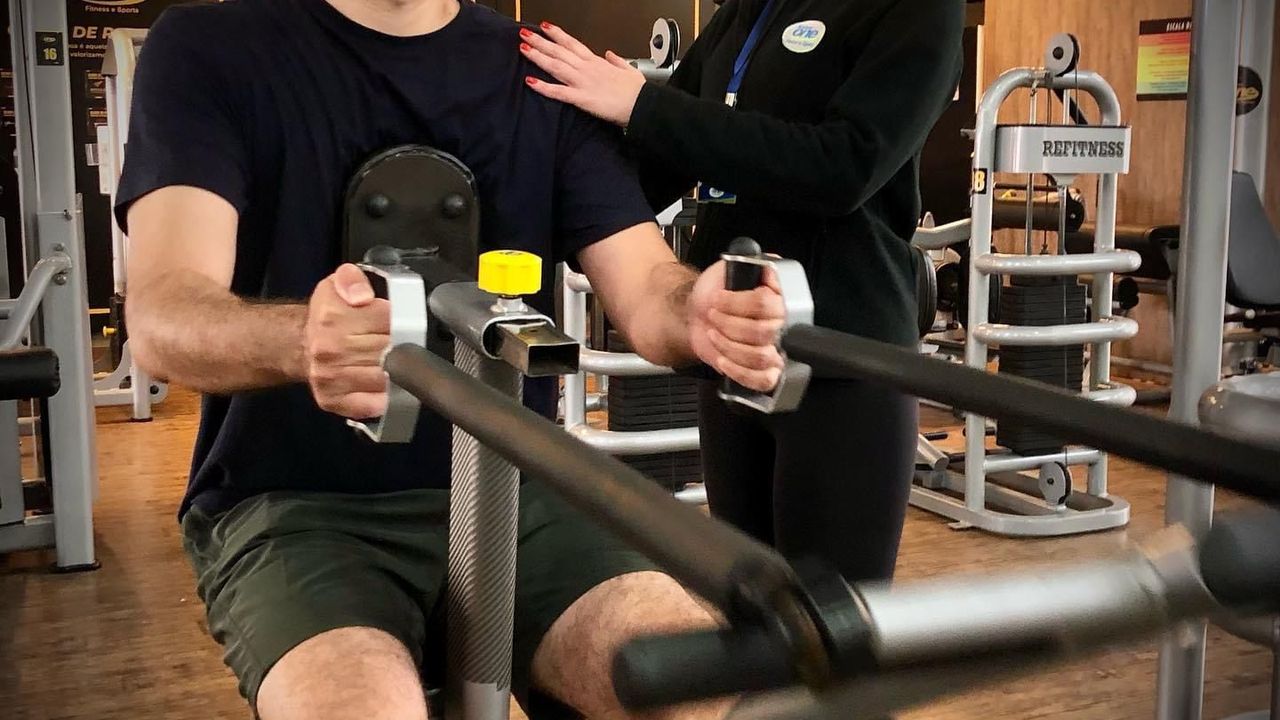 Imagem da estrutura da academia