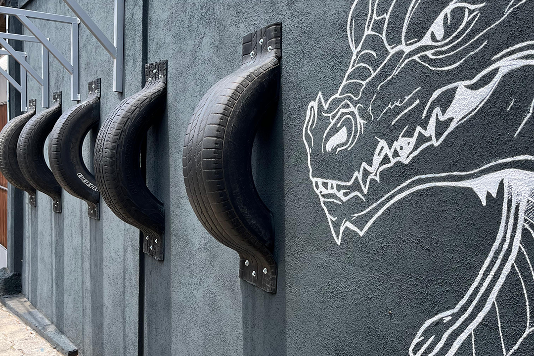 Imagem da estrutura da academia