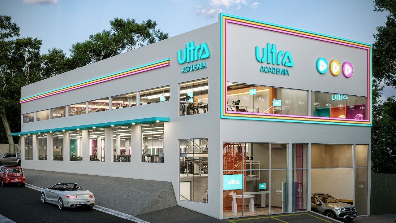 Imagem da estrutura da academia